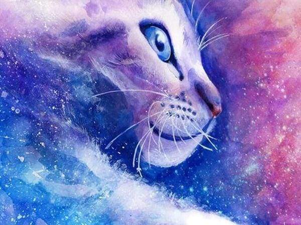 Diamond Painting - Cat Fantasy