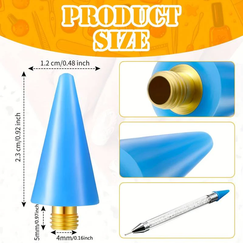 Diamond Painting Crystal Pen Replacement Tips 7 Colors - Image 3
