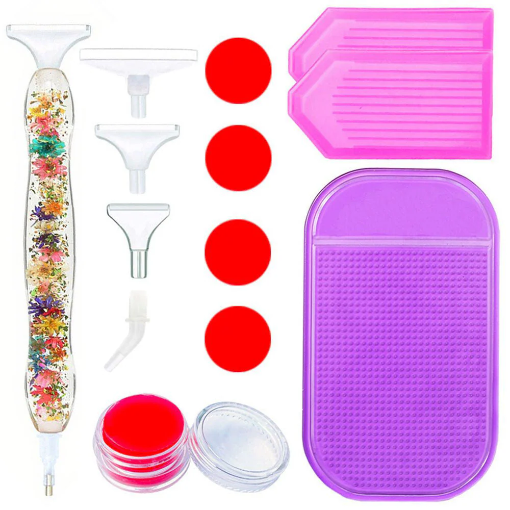 Diamond Painting Ergonomic Premium Pen Flower Bath 5 Variants - Image 5