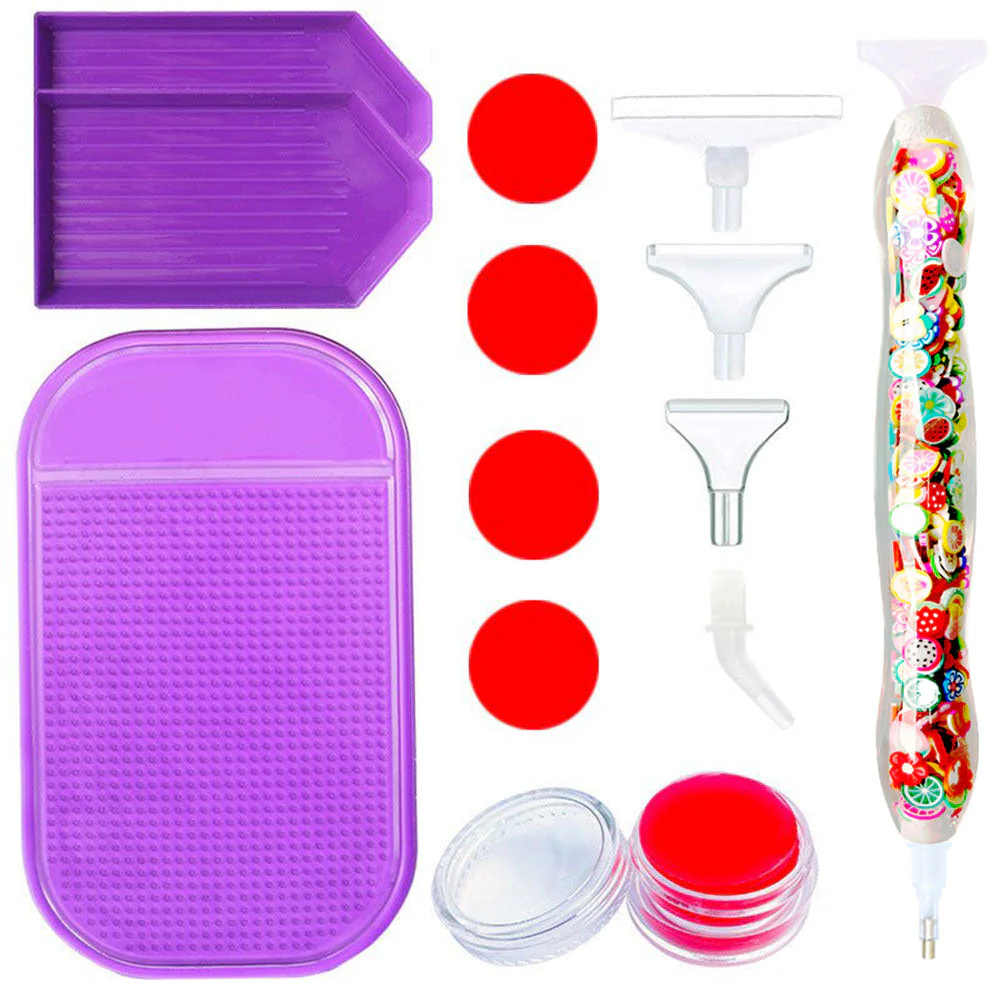 Diamond Painting Ergonomic Premium Pen Fruits 5 Variants - Image 6
