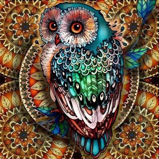 Diamond Painting - Fabulous Owl
