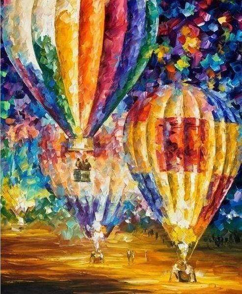 Diamond Painting - Hot Air Balloon