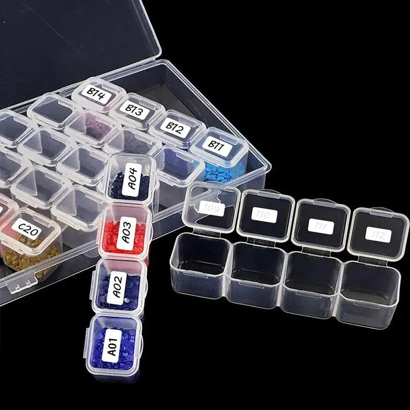 Diamond Painting L Storage Box with 28 Compartments Accessories - Image 2