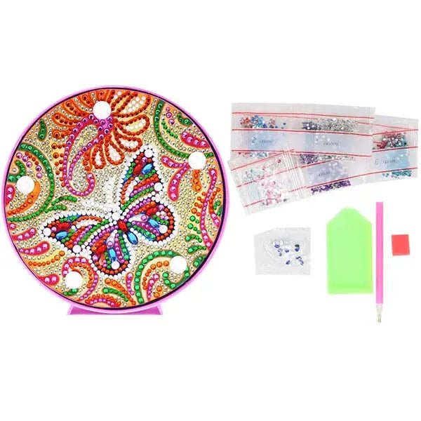 Diamond Painting LED Lamp with Butterfly - Image 4