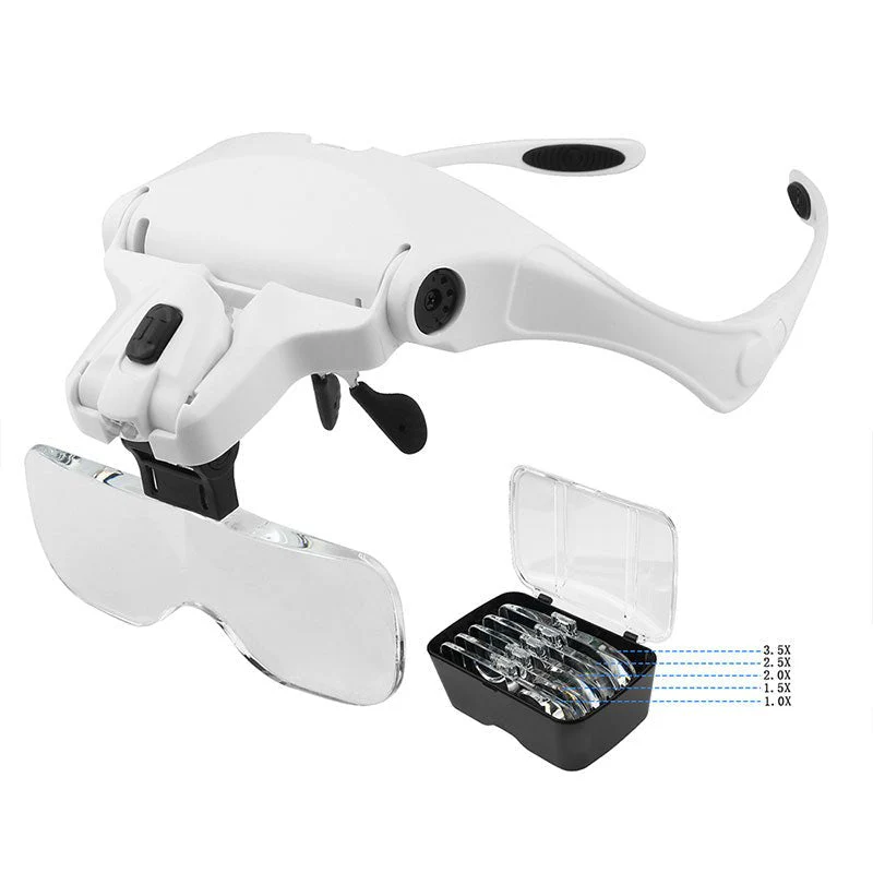 Diamond Painting Magnifying Glass Reading Magnifier with LED Lights Accessory - Image 2