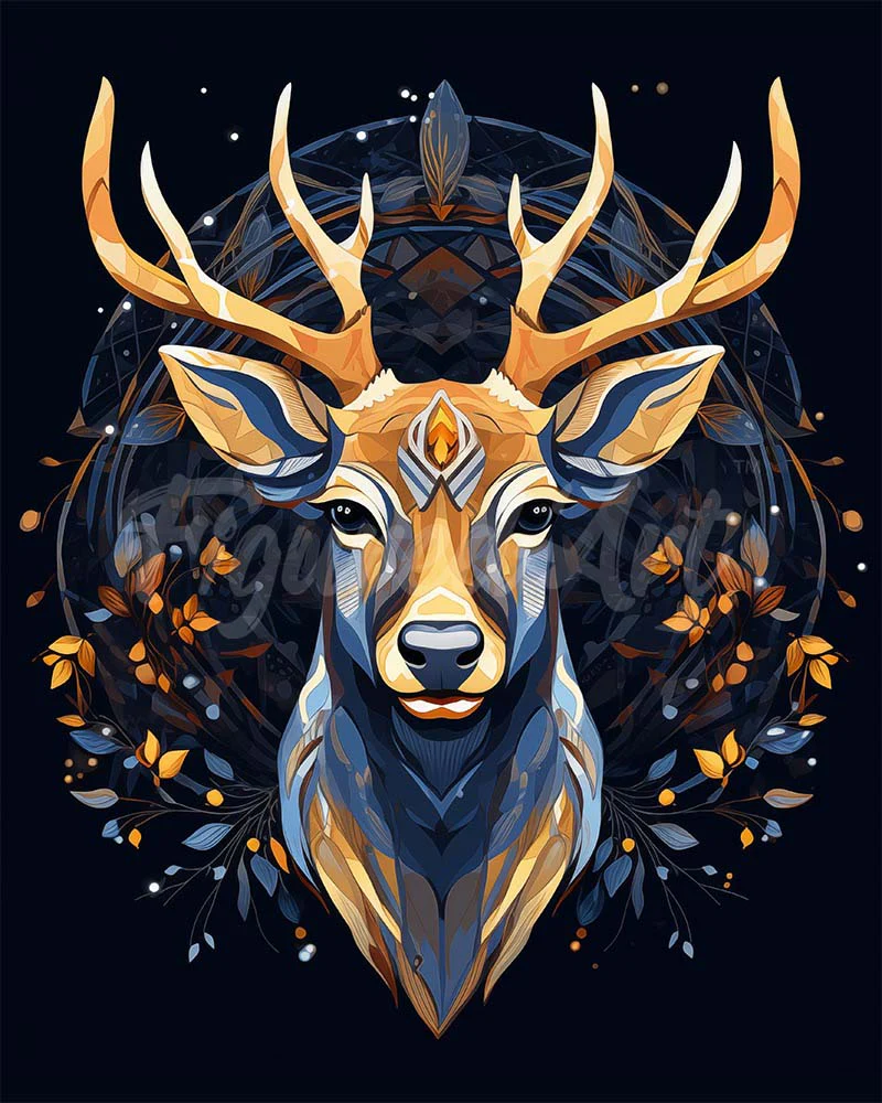 Diamond Painting - Majestic Reindeer