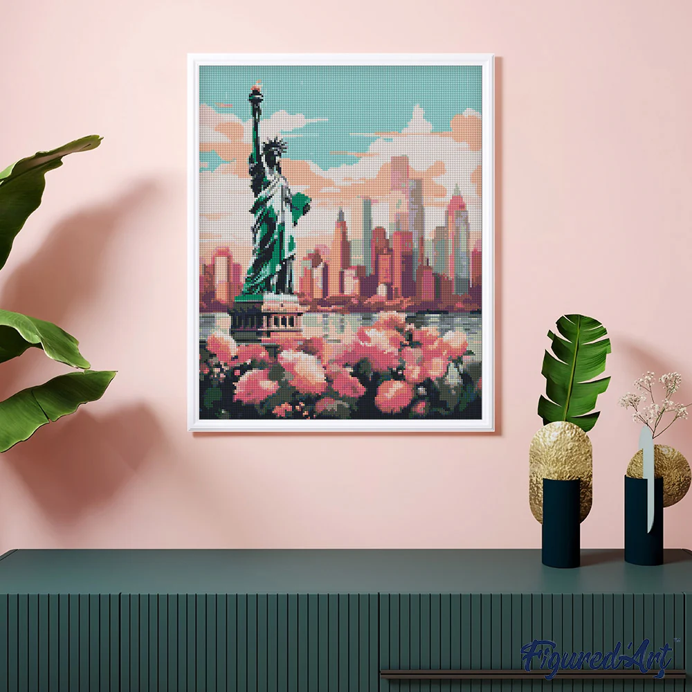 Diamond Painting - New York in Bloom - Image 2