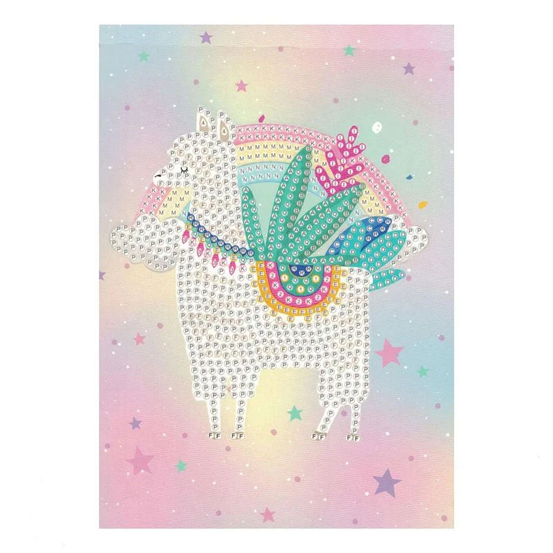 Diamond Painting Notebook Cover Minder Lama - Image 5