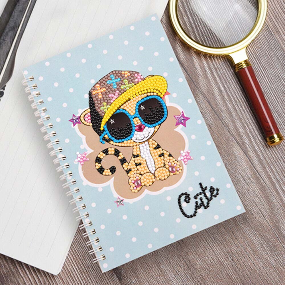Diamond Painting Notebook Cute Cat - Image 3