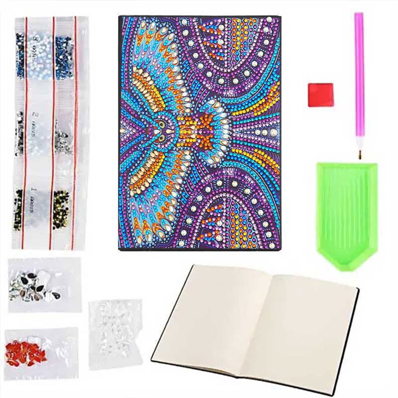 Diamond Painting Notebook with Owl - Image 9