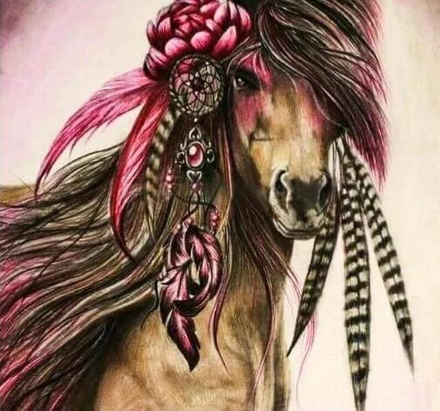 Diamond Painting - Party Horse
