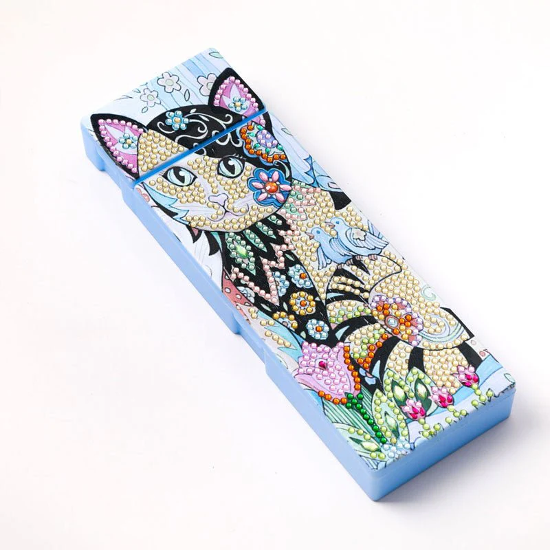 Diamond Painting Pen Box Cat - Image 3