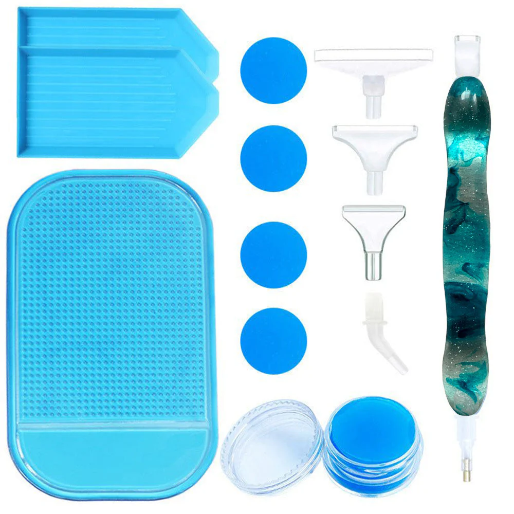 Diamond Painting Premium Ergonomic Pen Waves Turquoise 5 Variants - Image 8