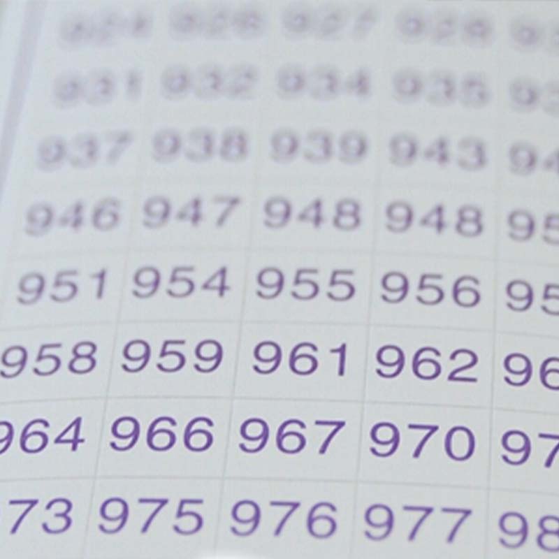 Diamond Painting Premium Labels with all 630 DMC numbers - Image 5