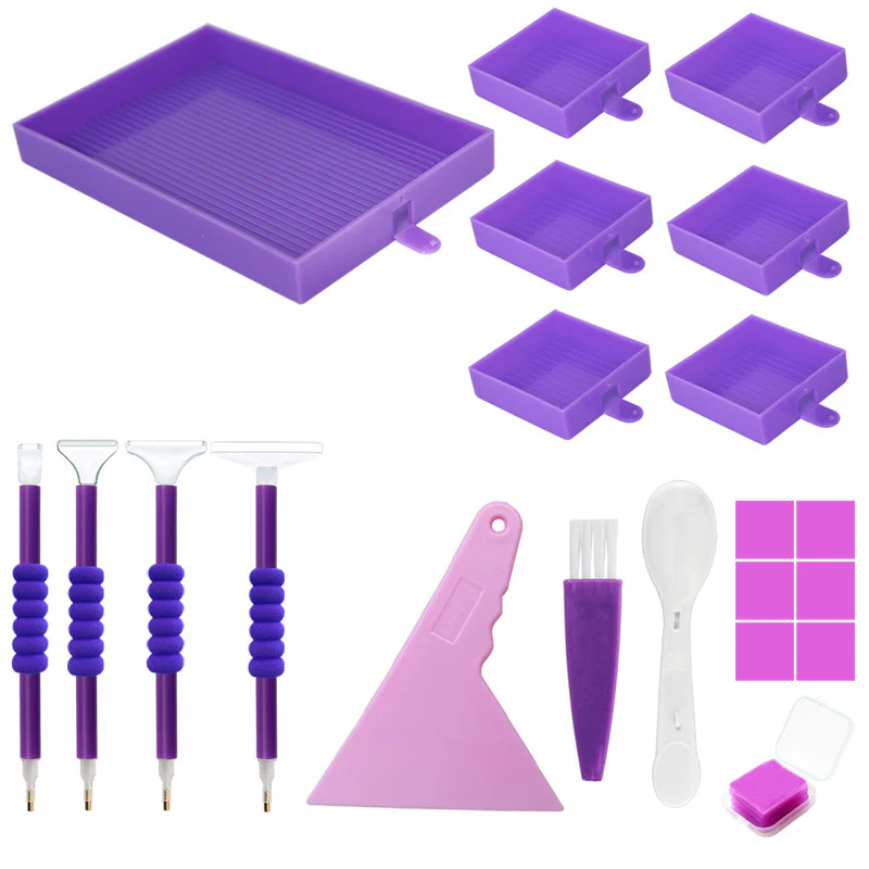 Diamond Painting Professional Tool Set 15 Piece Accessories - Image 2