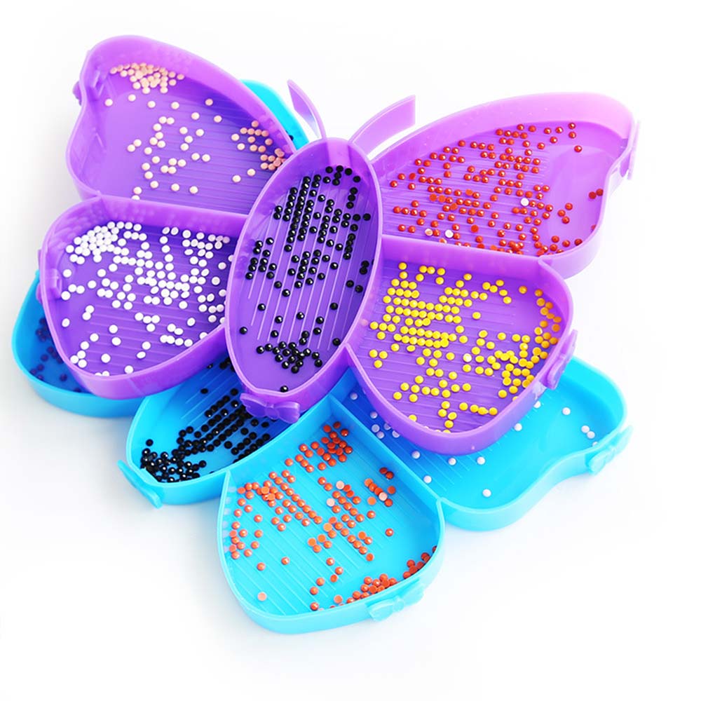 Diamond Painting Professional Tool Set Butterfly 8 Piece Accessories Tray - Image 2