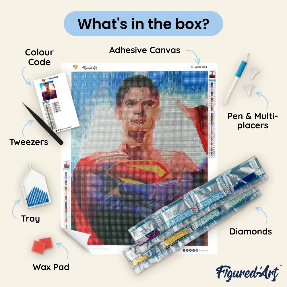 Diamond Painting - Superman 2025 Poster - Image 5