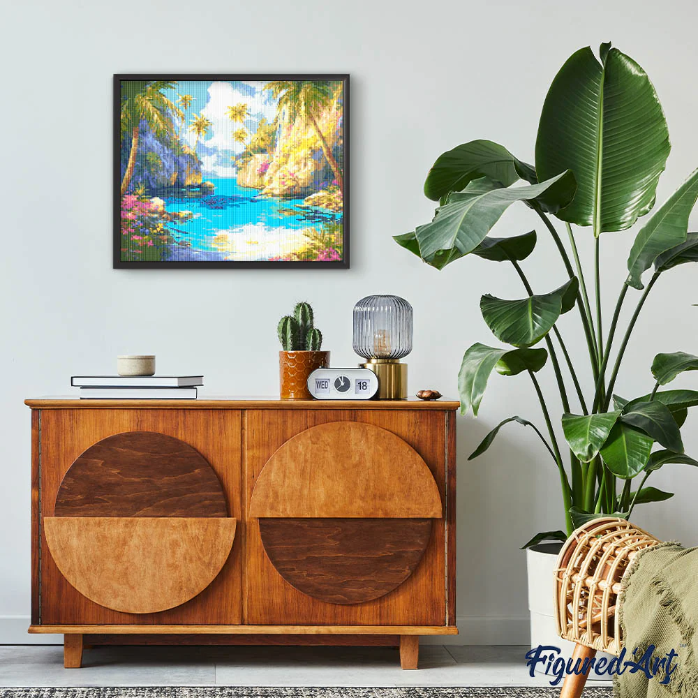 Diamond Painting - The Blossom Cove - Image 2