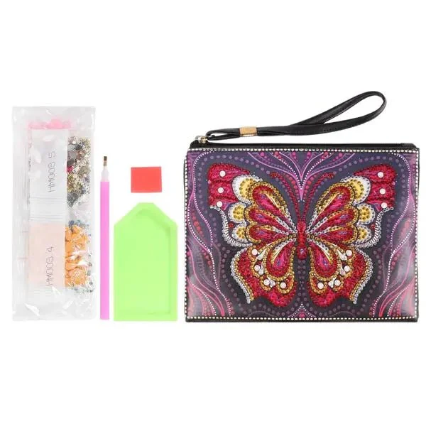 Diamond Painting Wrist Bag Butterfly - Image 9