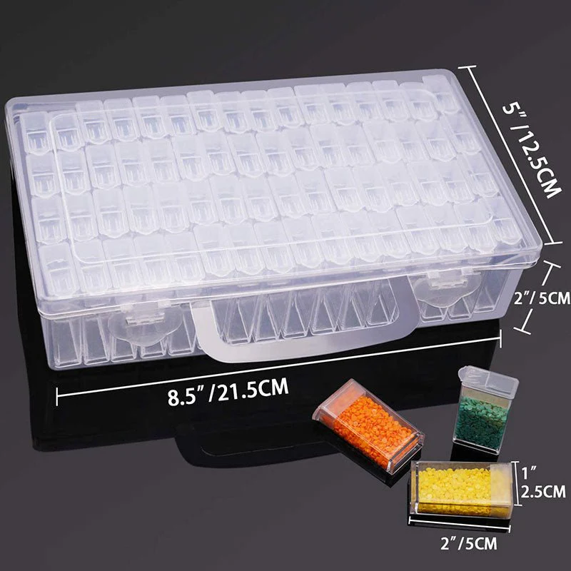 Diamond Painting XL Storage Box with 64 Compartments - Image 3
