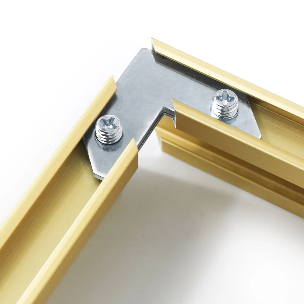 DIY Aluminum Frame - 50×65 cm inner frame Golden - Image 5