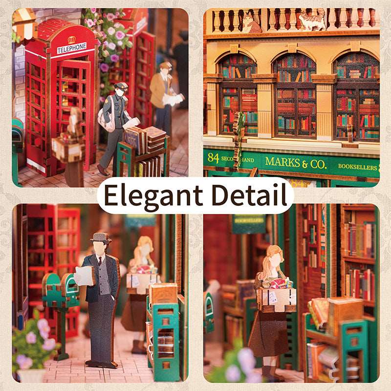 DIY Book Nook Kit - 84 Charing Cross Road - Image 6