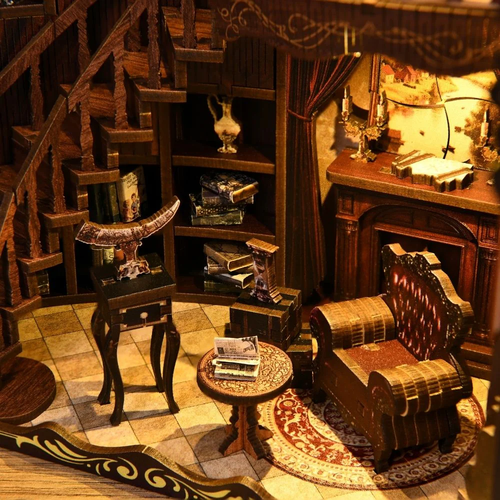 DIY Book Nook Kit - Ancient Rhyme Library - Image 7