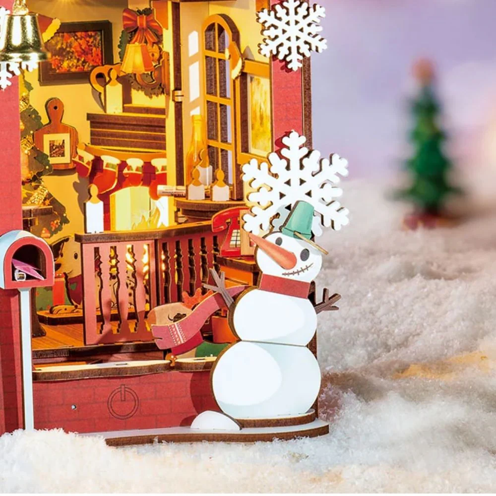DIY Book Nook kit - Christmas Indoor Scene - Image 5