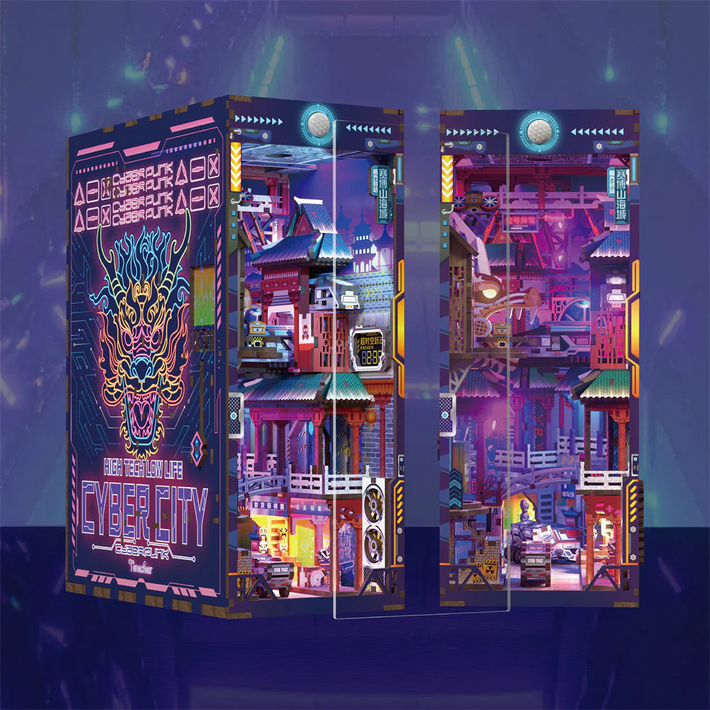 DIY Book Nook Kit - Cyber City - Image 3