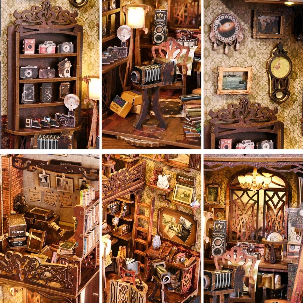 DIY Book Nook Kit - Film Darkroom - Image 8
