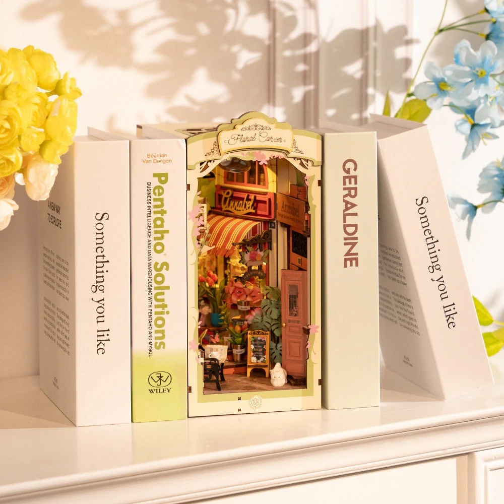 DIY Book Nook kit - Floral Corner - Image 10