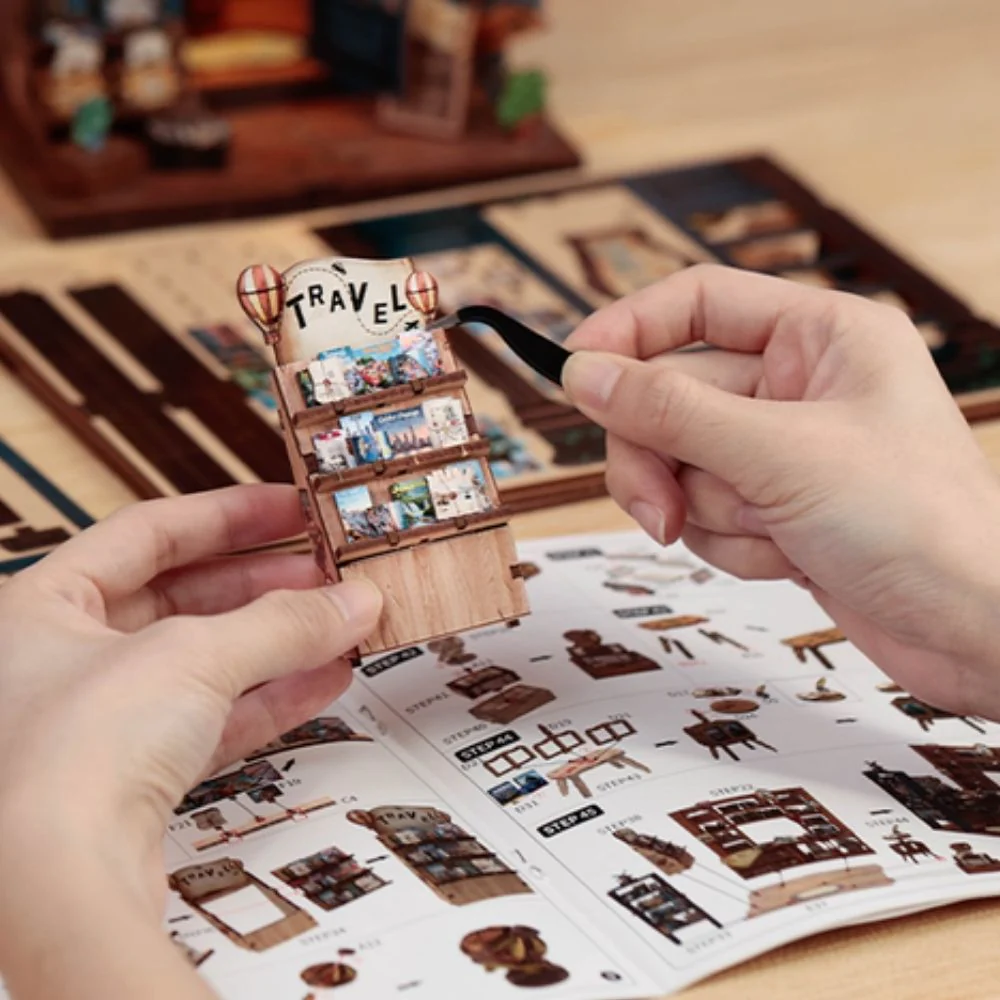 DIY Book Nook Kit - Journey Trace Bookshop - Image 11