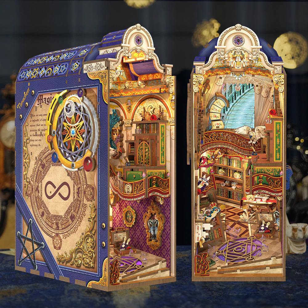 DIY Book Nook Kit - Magical Library - Image 6