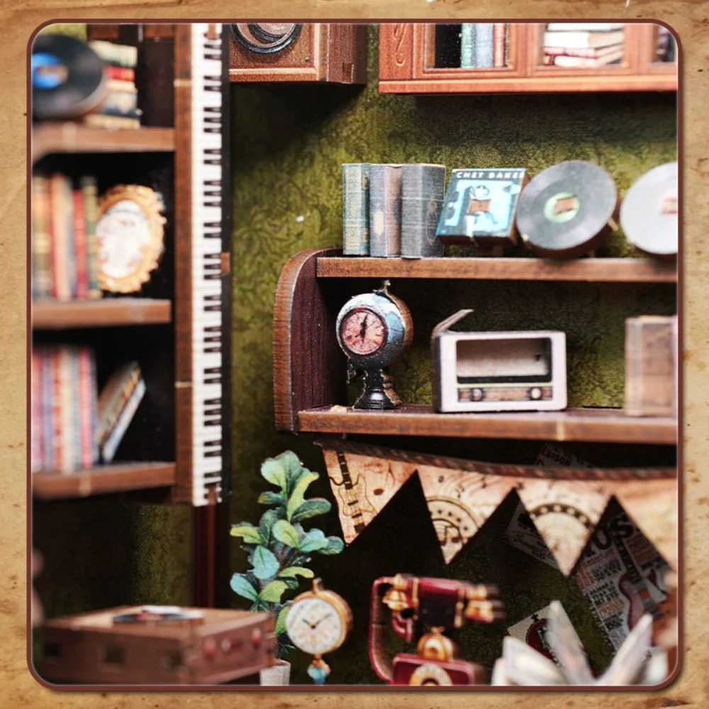 DIY Book Nook Kit - Memories Music Bookshop - Image 8