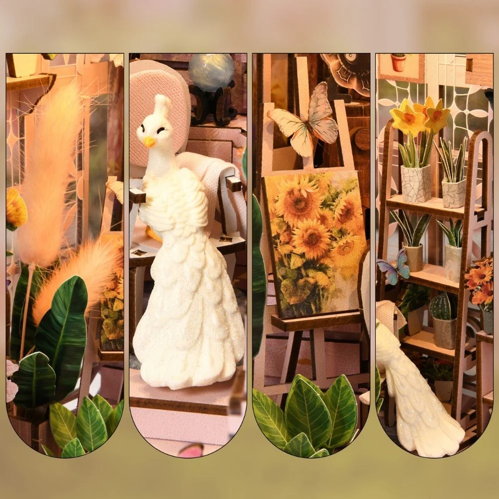 DIY Book Nook Kit - Mini Greenhouse - Image 8