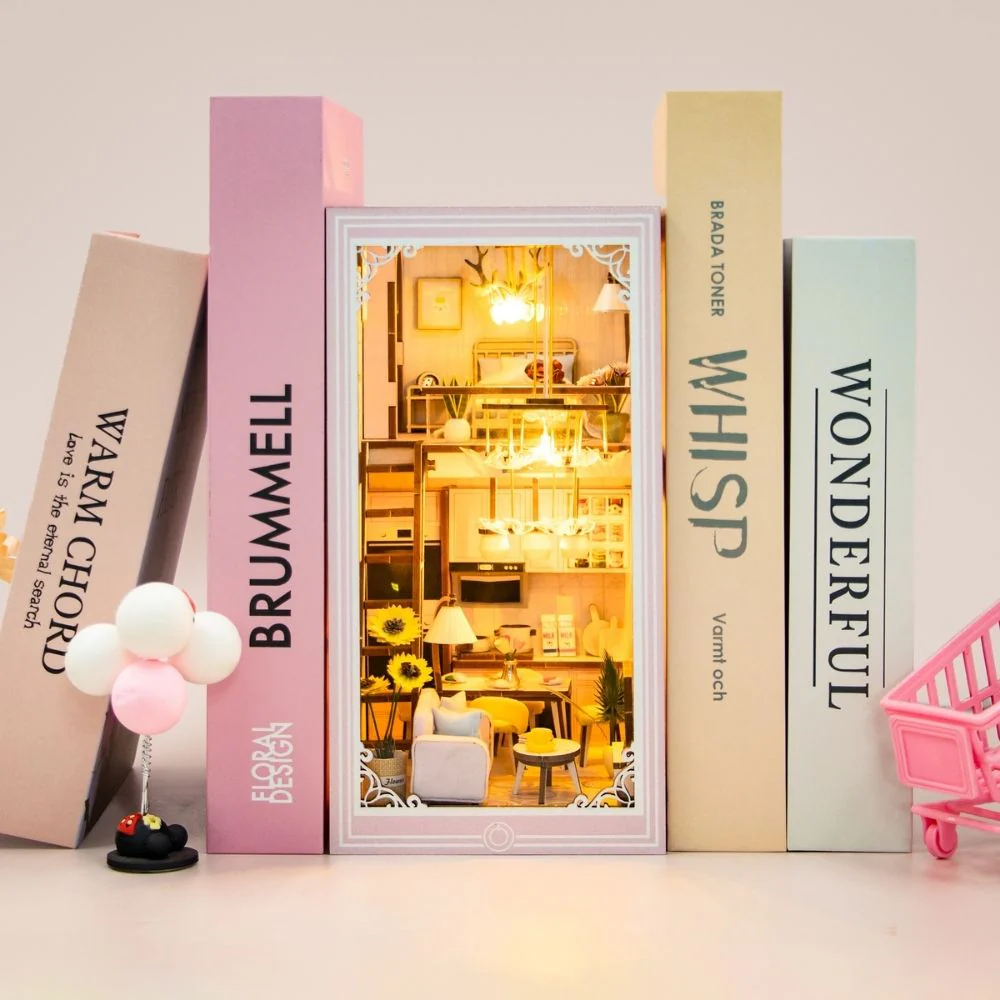 DIY Book Nook Kit - Pink Loft - Image 11