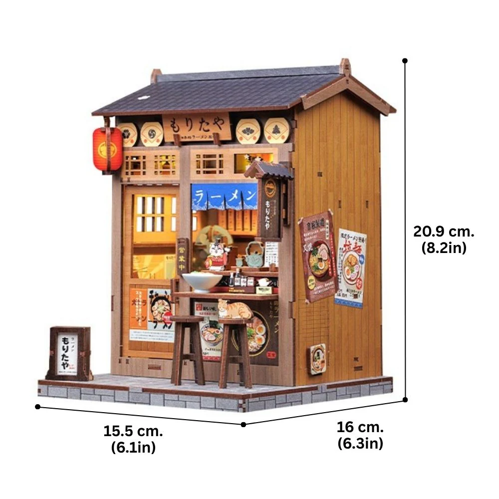 DIY Book Nook Kit - Ramen Restaurant - Image 11