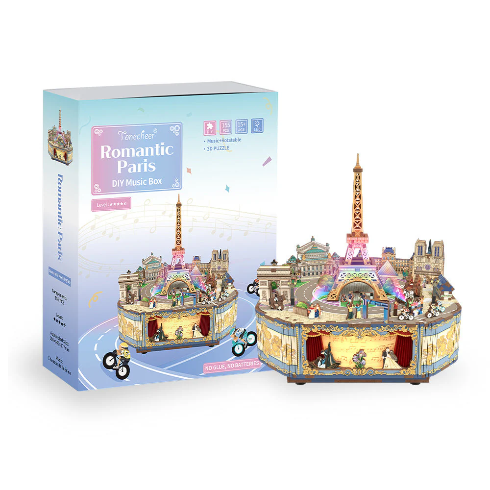 3D Puzzle - Romantic Paris - Image 2