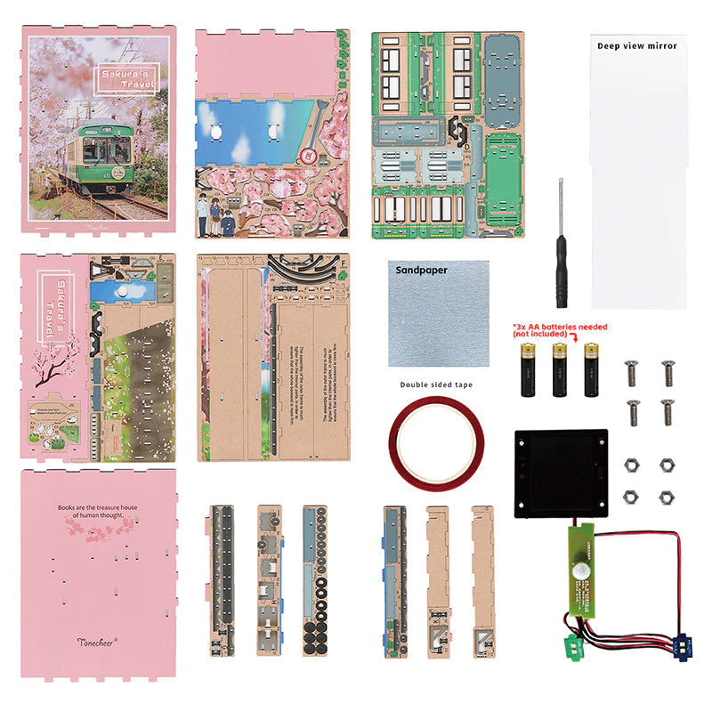 DIY Book Nook Kit - Sakura's Travel - Image 4