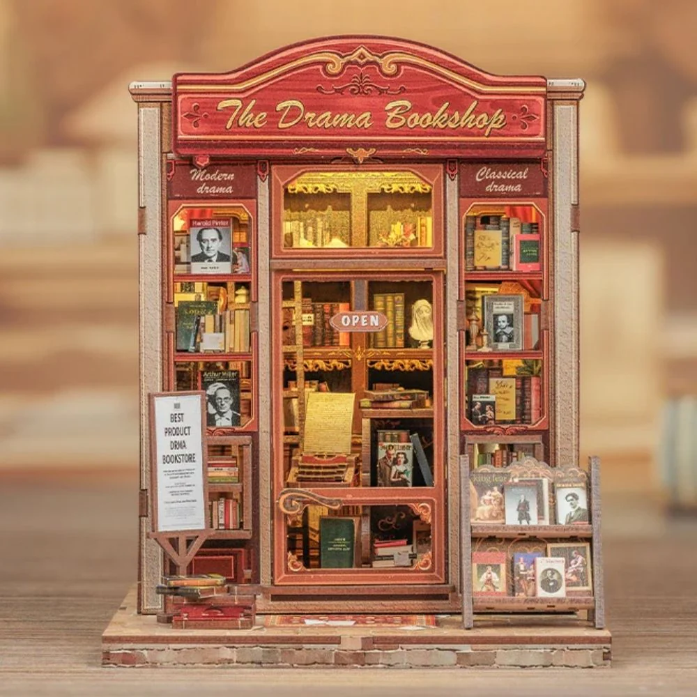 DIY Book Nook Kit - The Drama Bookshop