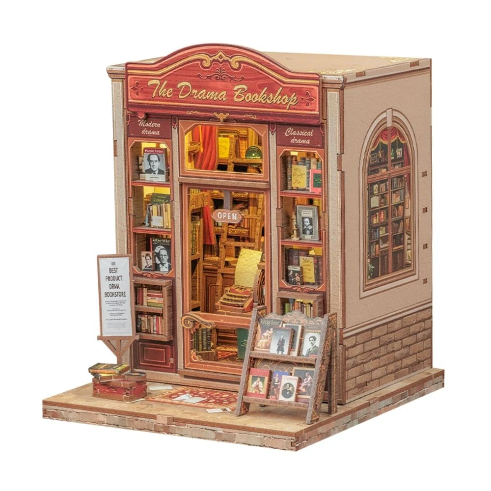 DIY Book Nook Kit - The Drama Bookshop - Image 2