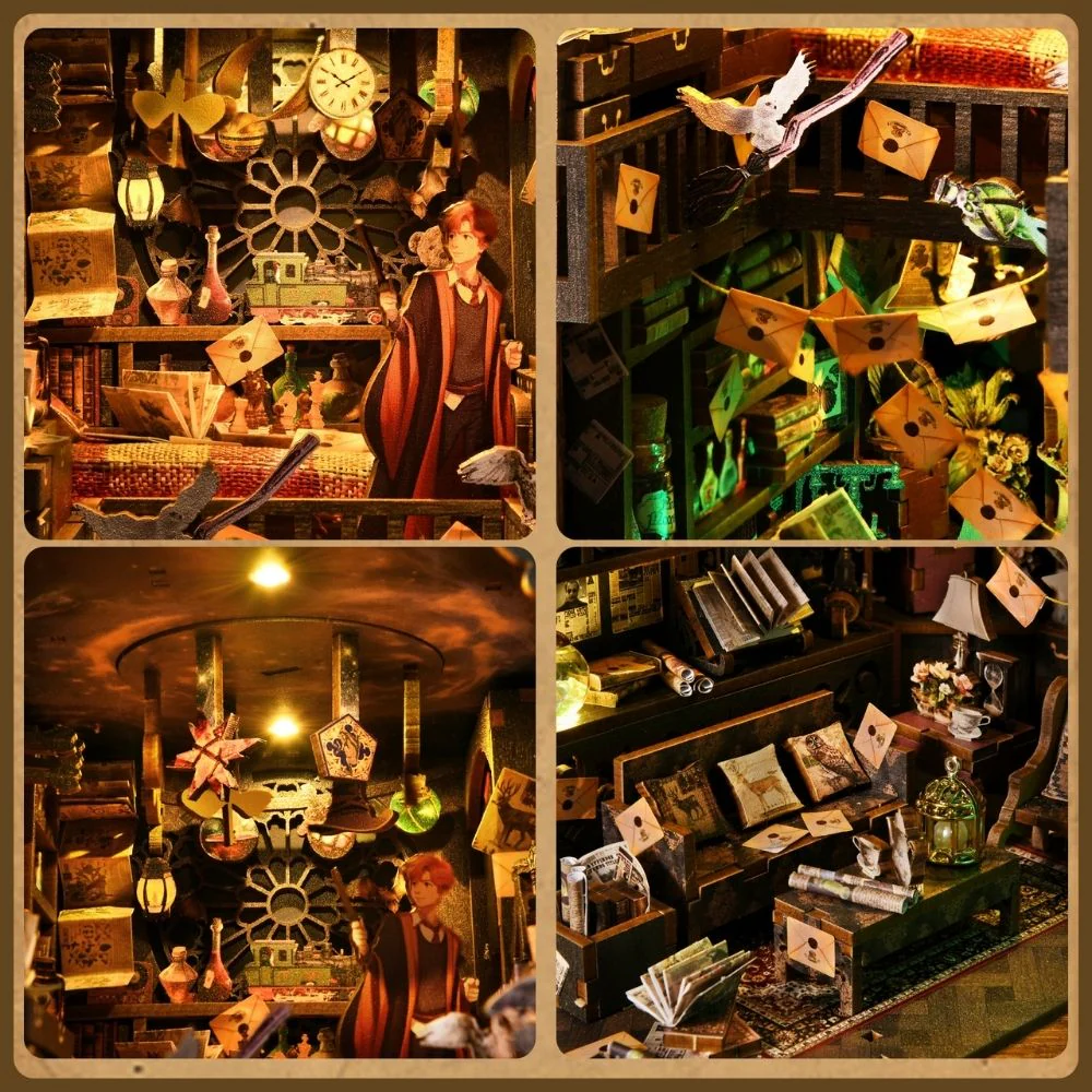DIY Book Nook Kit - The House of Magic - Image 9