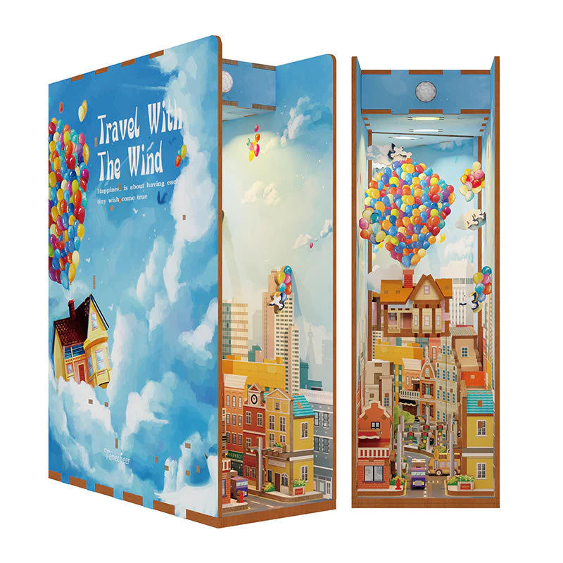 DIY Book Nook Kit - Travel with the Wind
