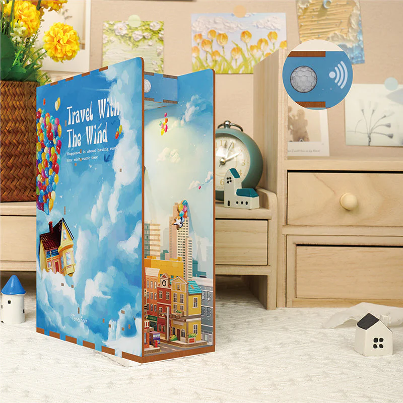 DIY Book Nook Kit - Travel with the Wind - Image 6