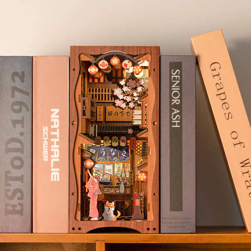 DIY Book Nook Kit - Under the Sakura Tree - Image 2