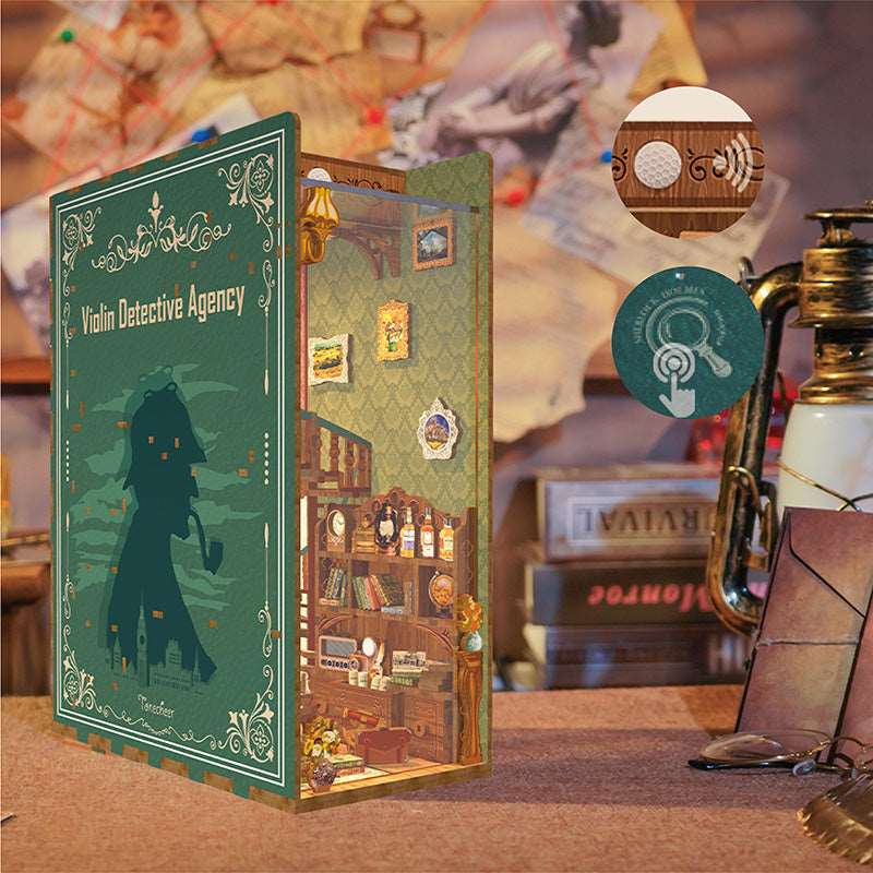 DIY Book Nook Kit - Violin Detective Agency - Image 6
