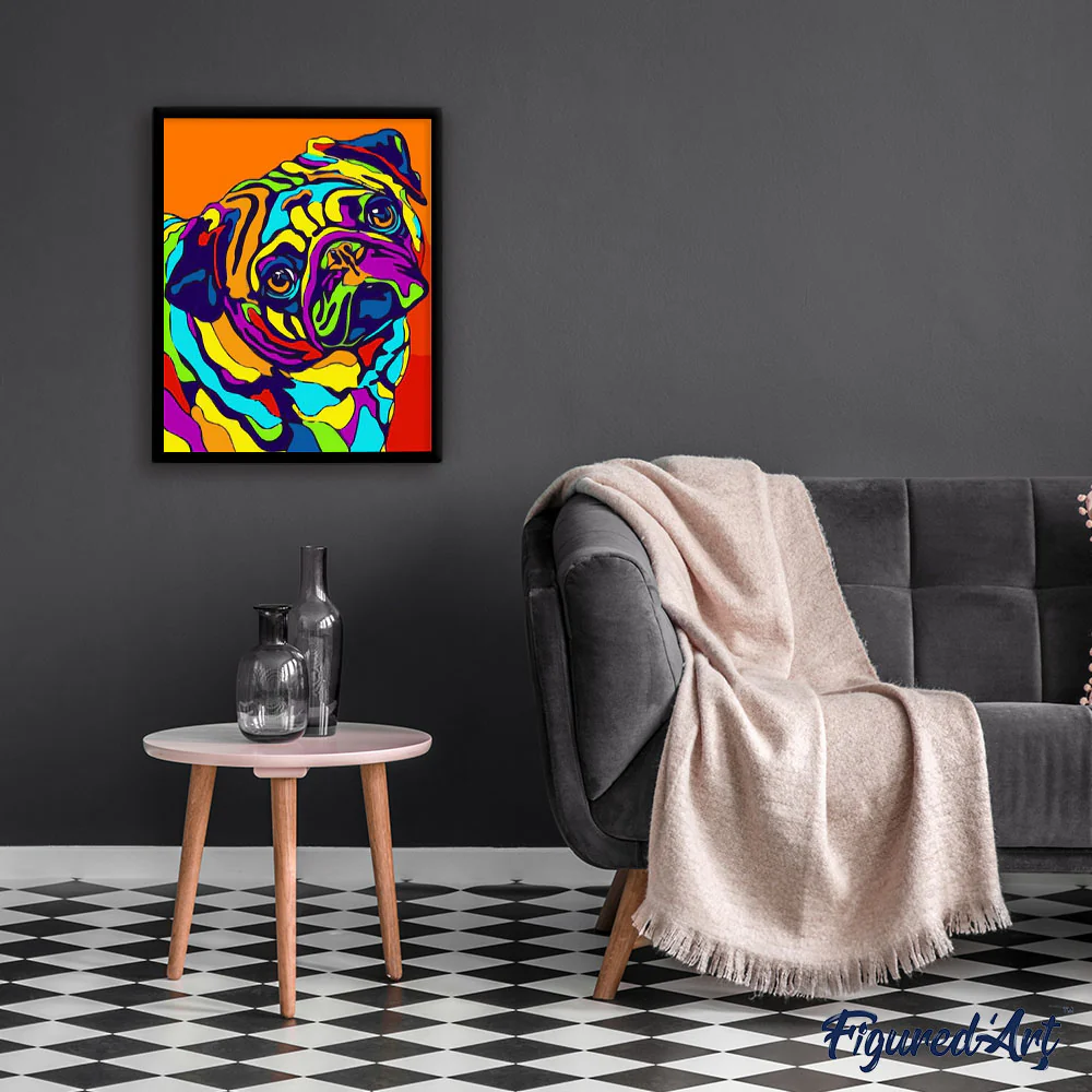 Dog and Pop Art colors - Image 3