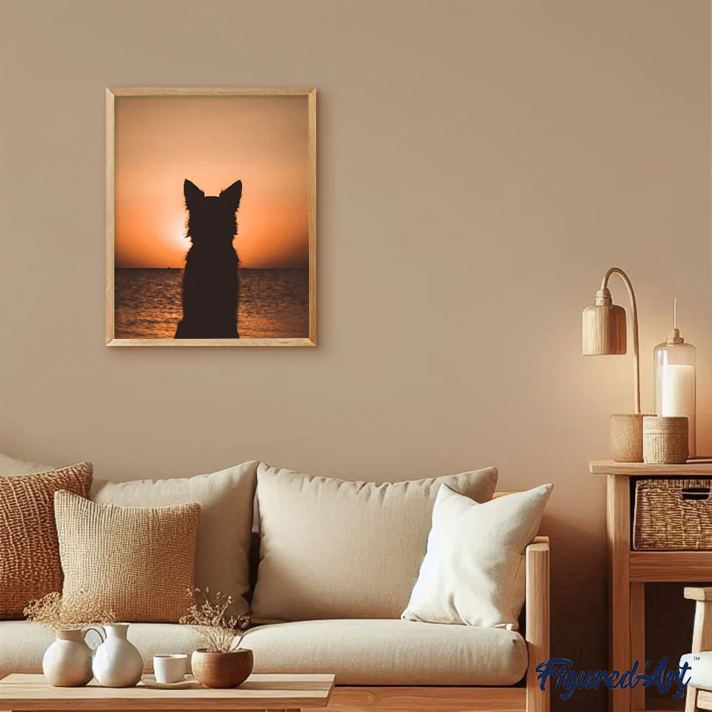 Dog and Sunset - Image 3
