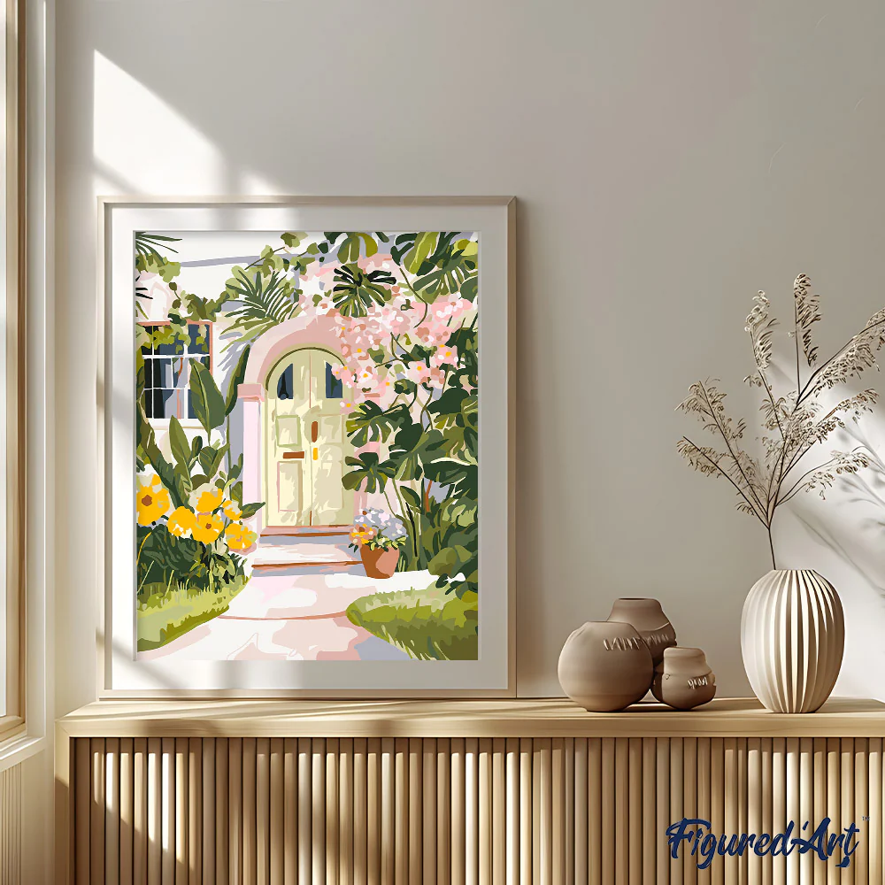 Doorway of Flowers - Image 3