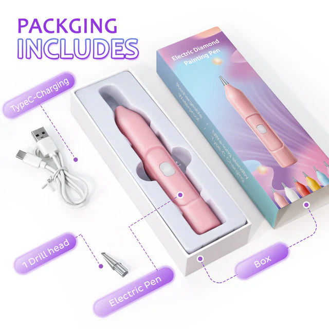 Electric Diamond Painting Pen β Rechargeable with Vacuum Suction - Image 7